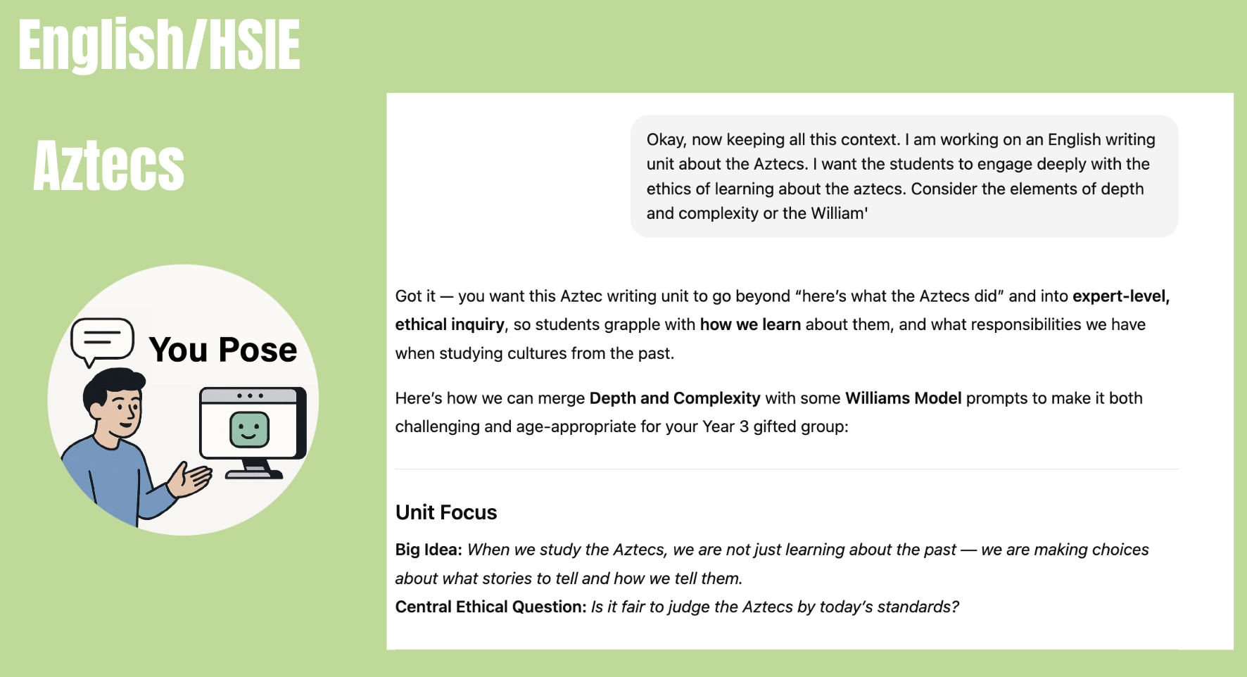 How we judge the Aztecs – title